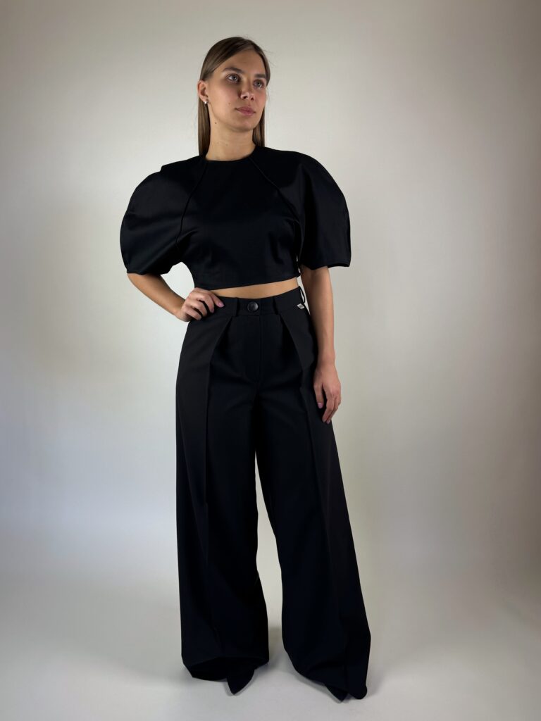 Wool Palazzo trousers