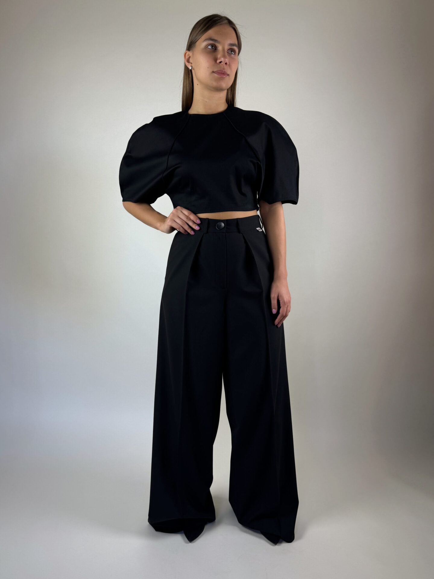 Wool Palazzo trousers