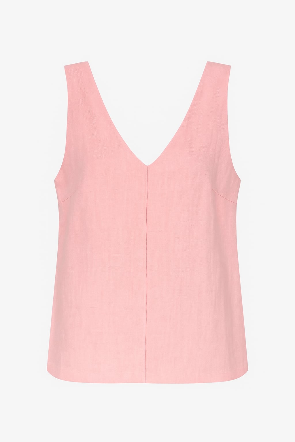 Light Pink Ramie linen top