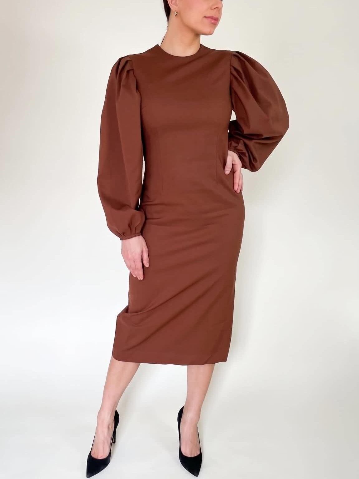 Chocolate dress