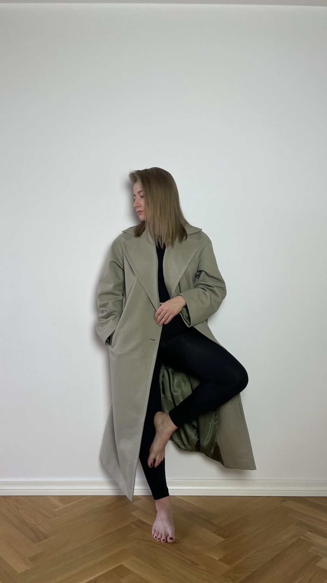 Maxi cotton coat