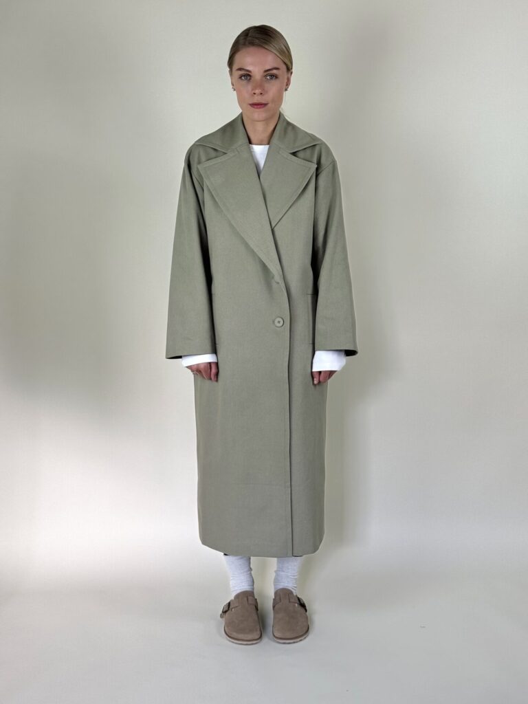 Olive coat